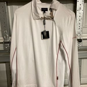 New! Burberry Golf Shirt